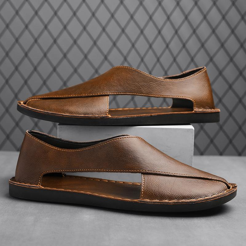 Smith | Mens Leather Slip-On Loafers