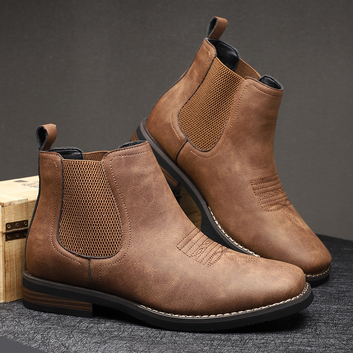 Lawrence | Mens Dealer Chelsea Boots
