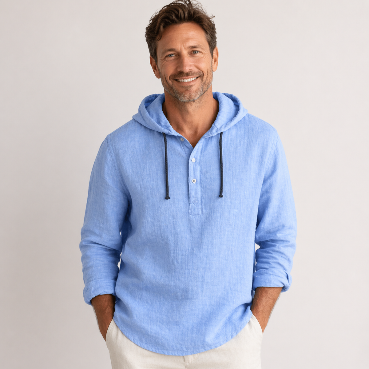 Samuel | Hooded Shirt with Long Sleeves