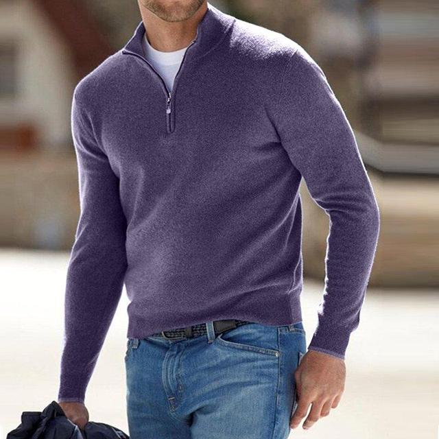 Heimo | Quarter-Zip Long Sleeve Jumper