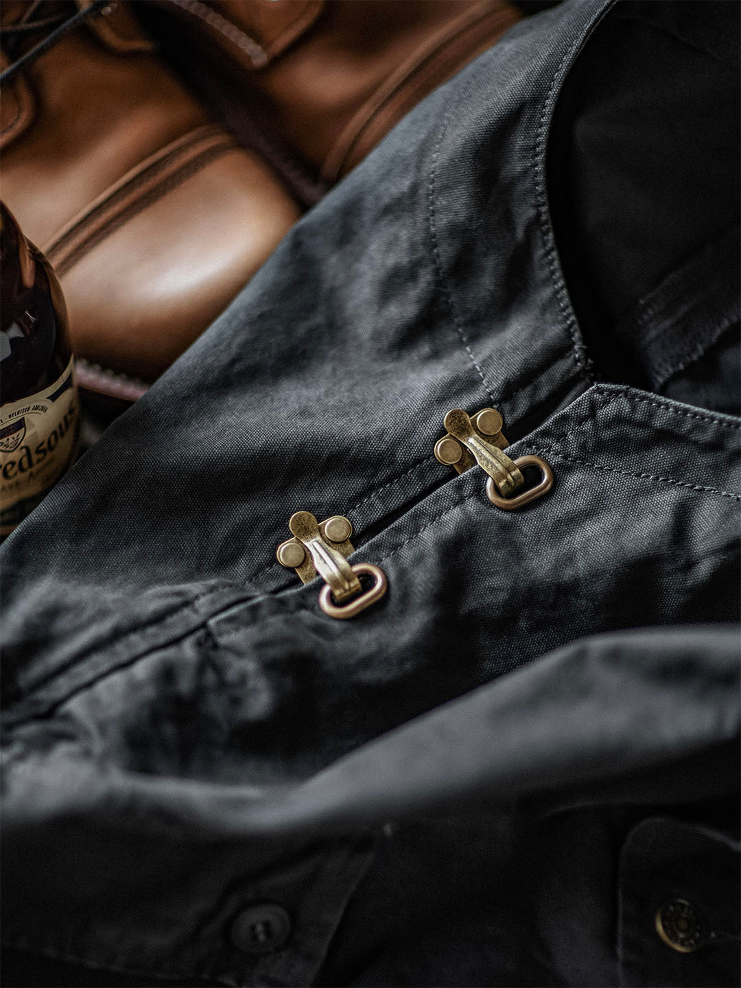 Ashton | Canvas Utility Pocket Overalls