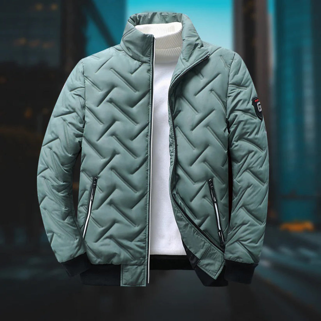 Roxanne | Quilted Jacket with Stand Collar