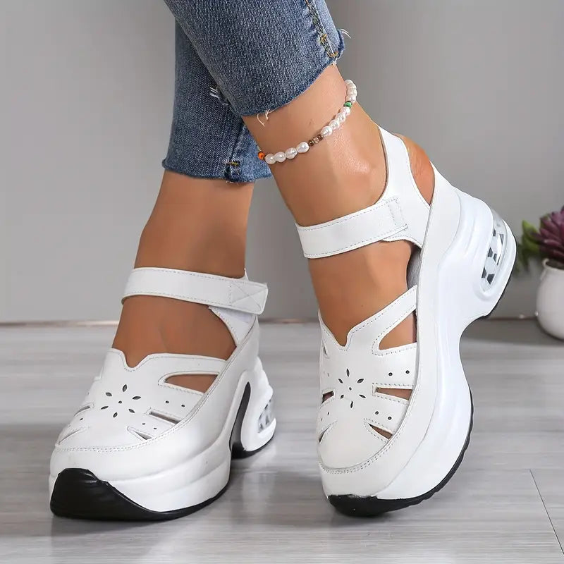 Vinara | Cut Out Platform Sandals
