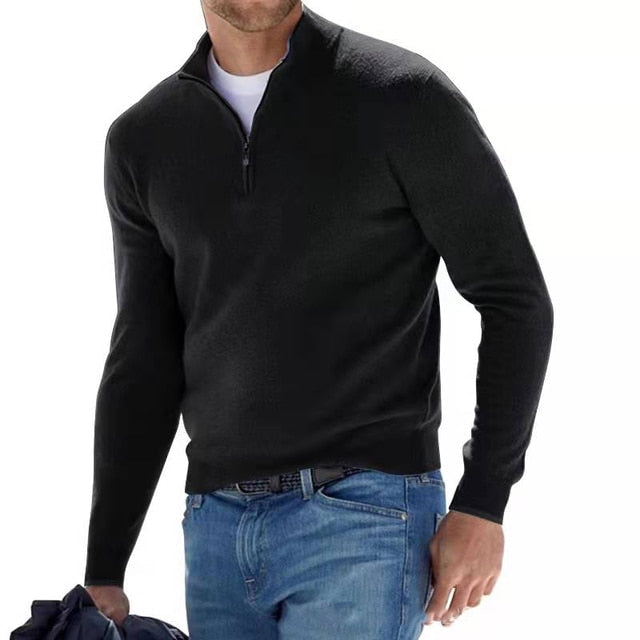 Heimo | Quarter-Zip Long Sleeve Jumper