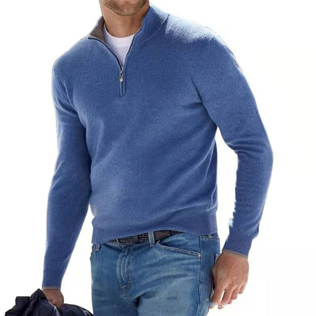 Heimo | Quarter-Zip Long Sleeve Jumper