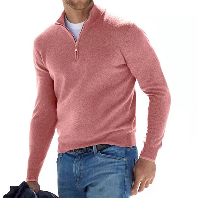 Heimo | Quarter-Zip Long Sleeve Jumper