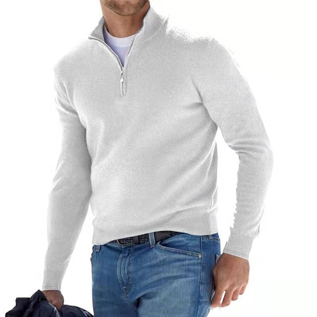Heimo | Quarter-Zip Long Sleeve Jumper