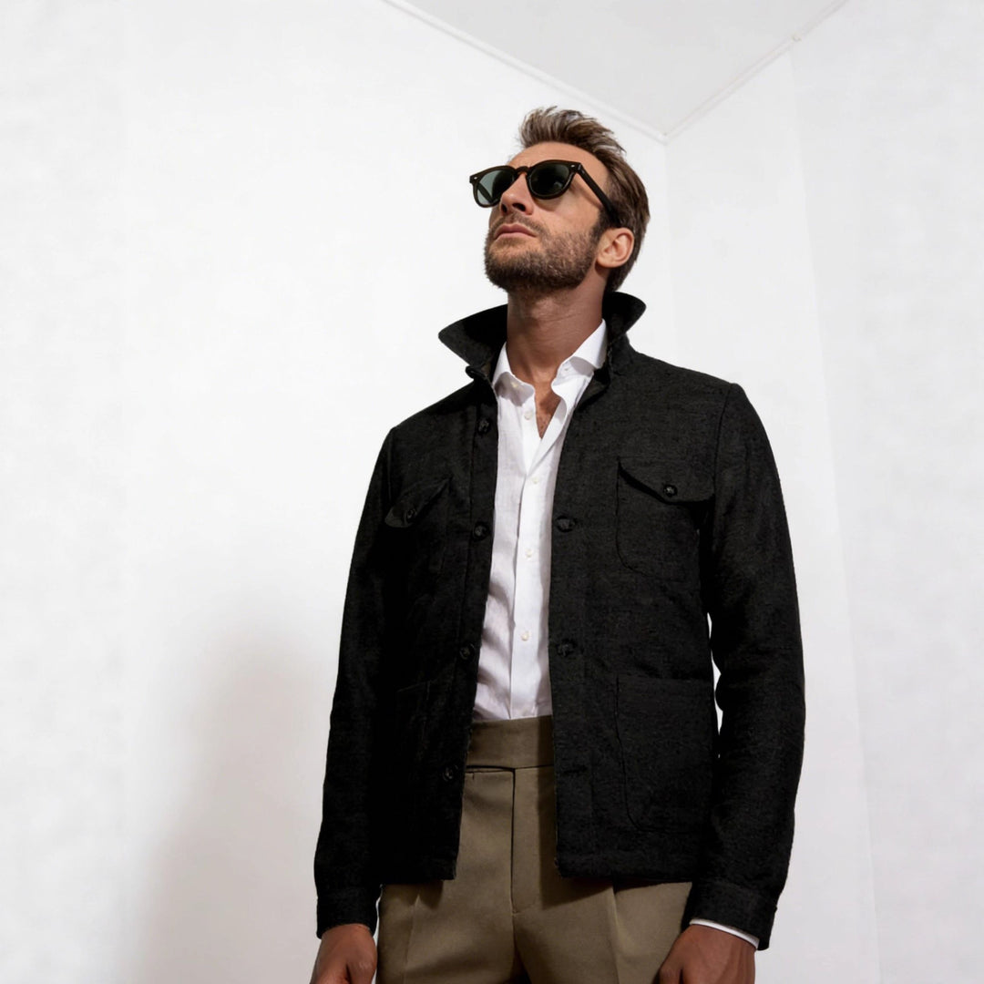 Jenkins | Jacket with Button Front and Chest Pockets