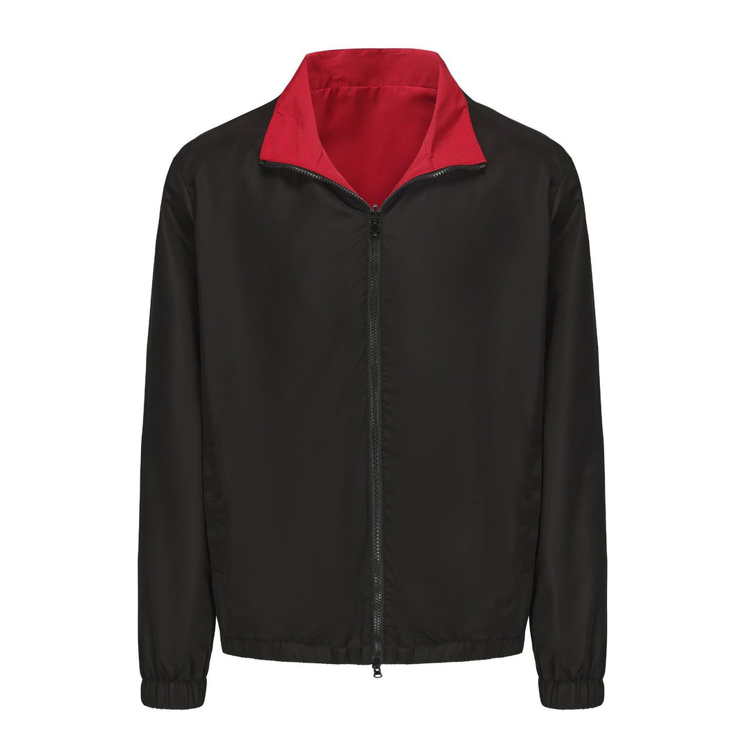 Donald | Jacket Zip Front with Red Collar