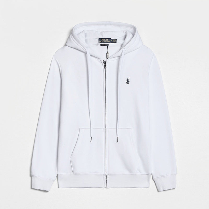 Sjoerd | Hoodie with Front Zipper and Drawstring Hood