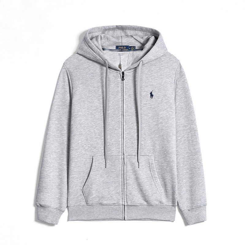 Sjoerd | Hoodie with Front Zipper and Drawstring Hood