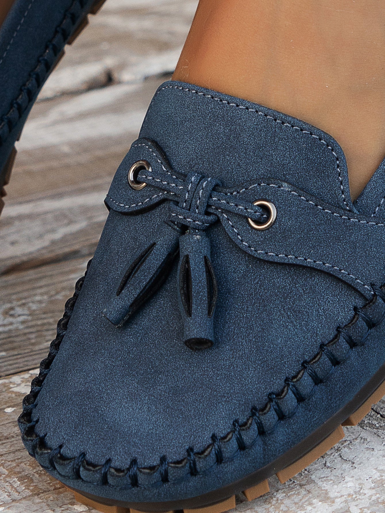 Tânia | Tassel Slip-On Loafers Shoes