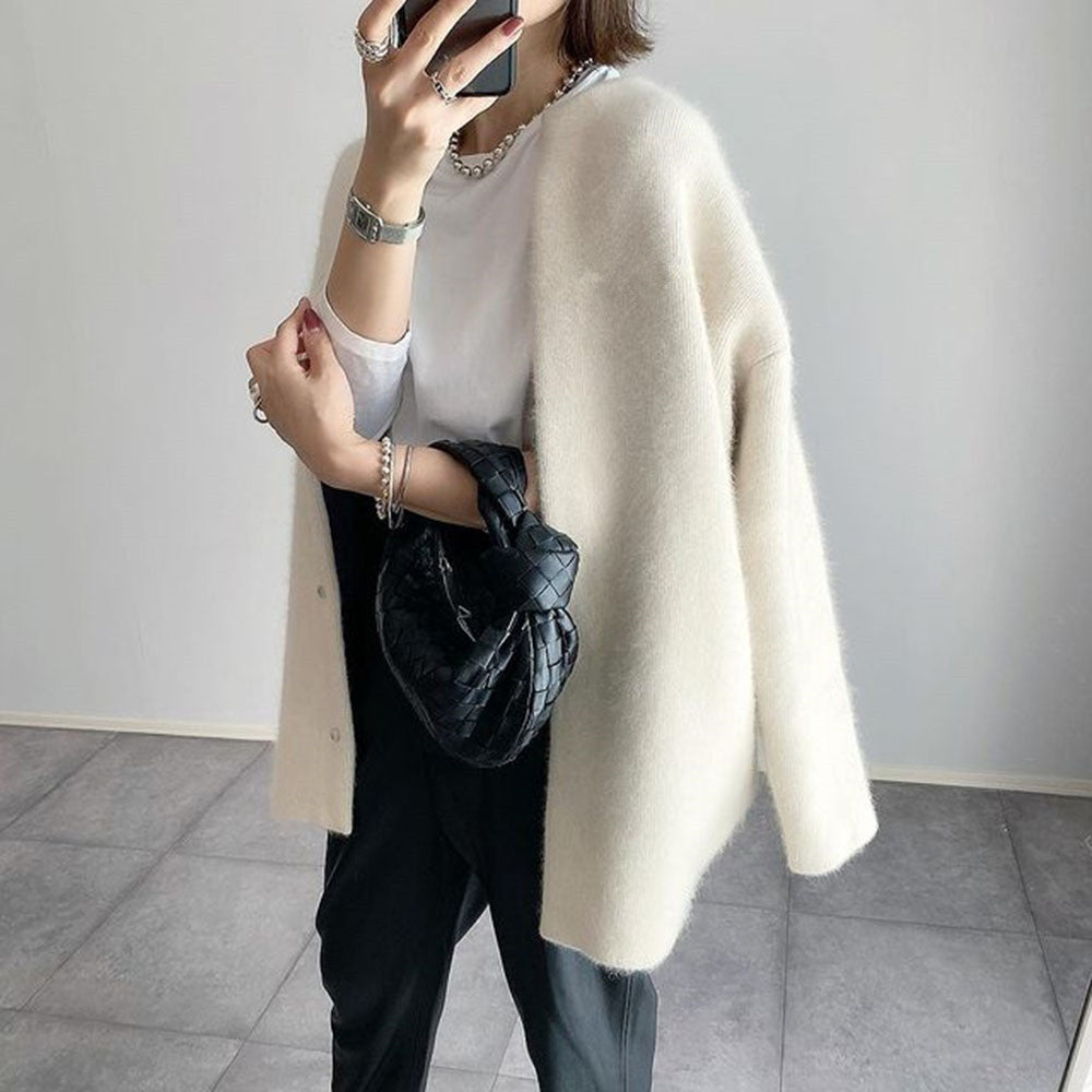 Denisse | Longline Cardigan with Long Sleeves