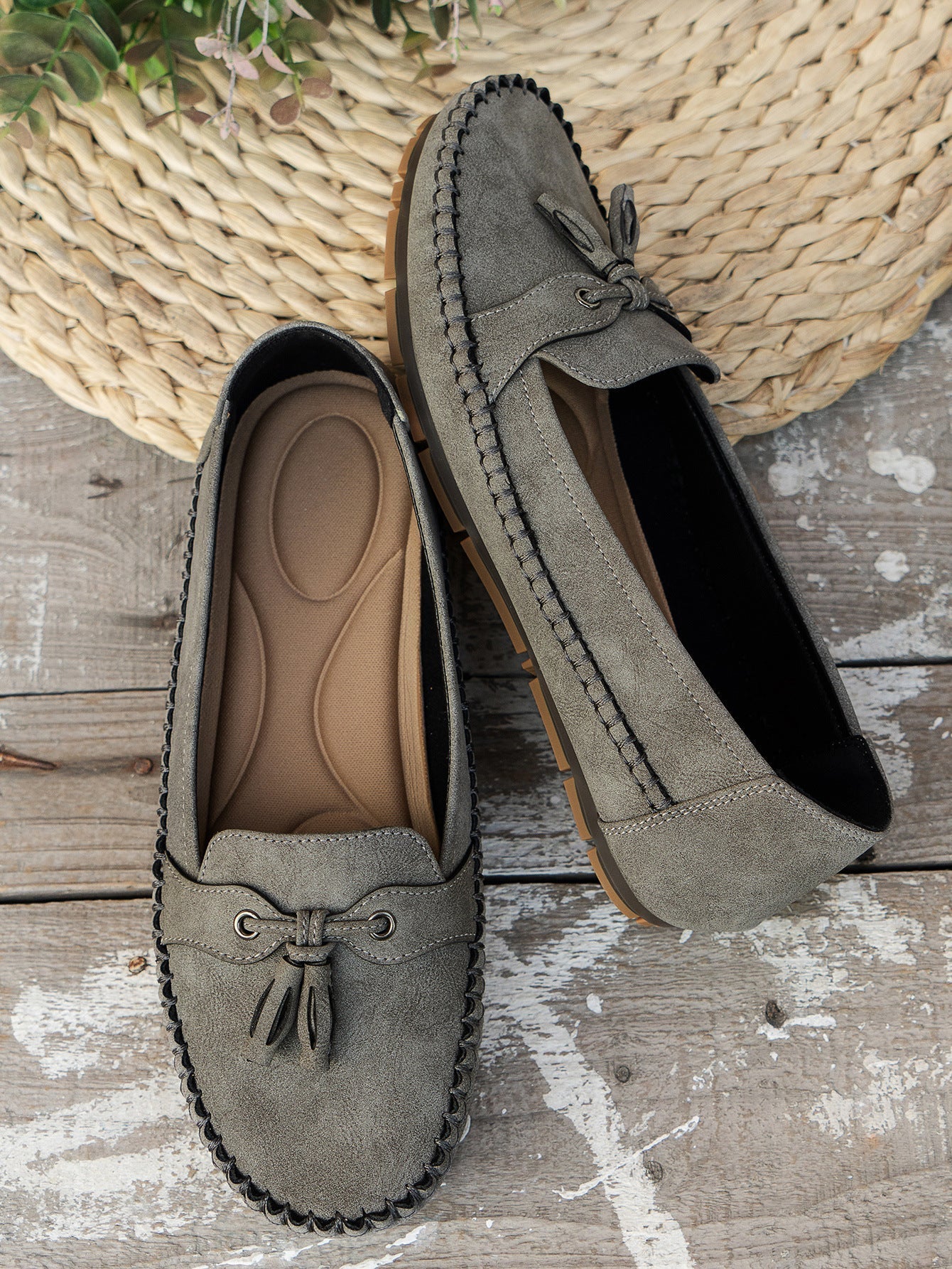 Tânia | Tassel Slip-On Loafers Shoes