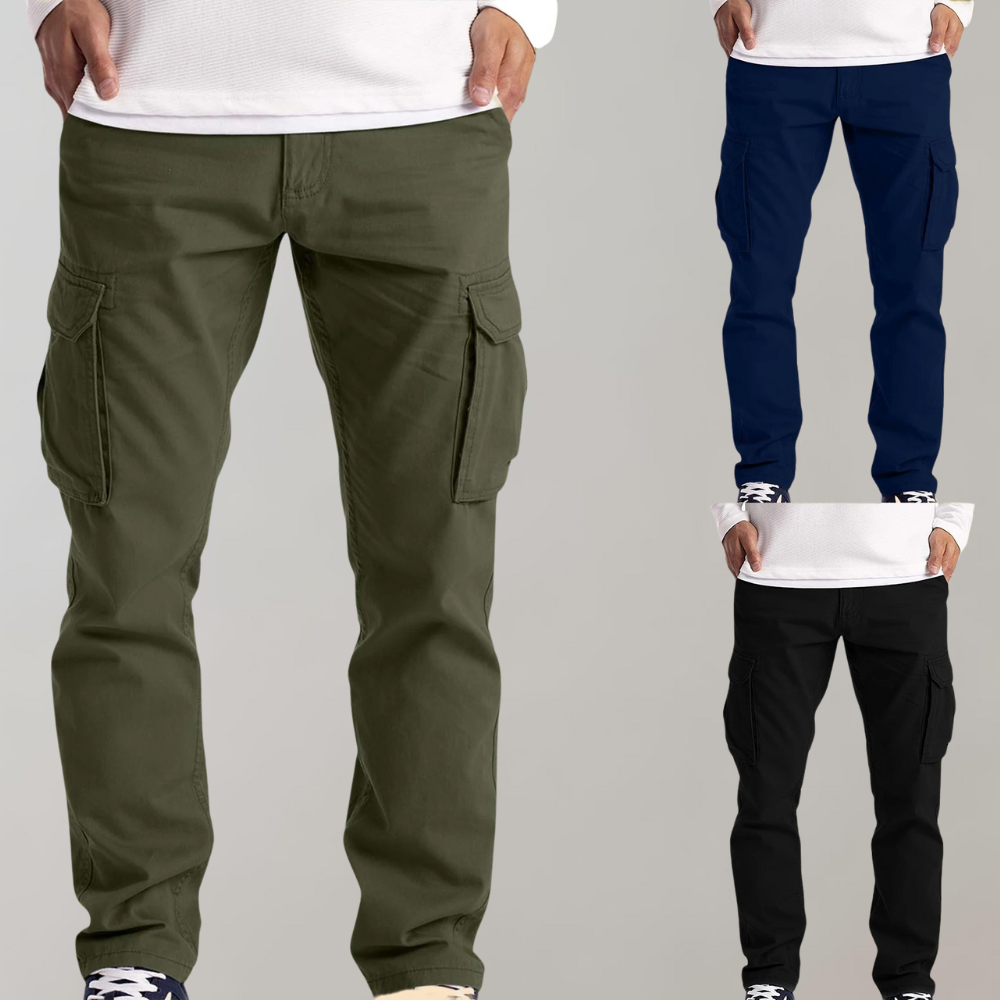 Jack | Cargo Trousers with Flap Pockets