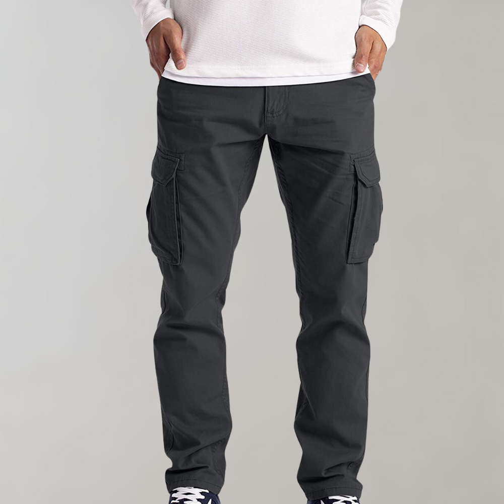 Jack | Cargo Trousers with Flap Pockets