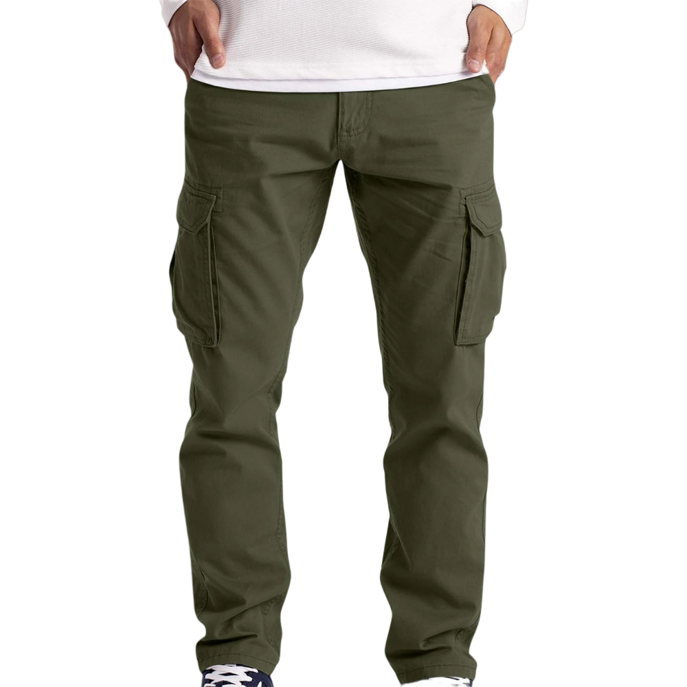 Wendell | Cargo Trousers with Flap Pockets