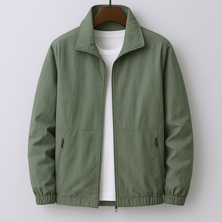 Jeffar | Lightweight Zip Front Jacket