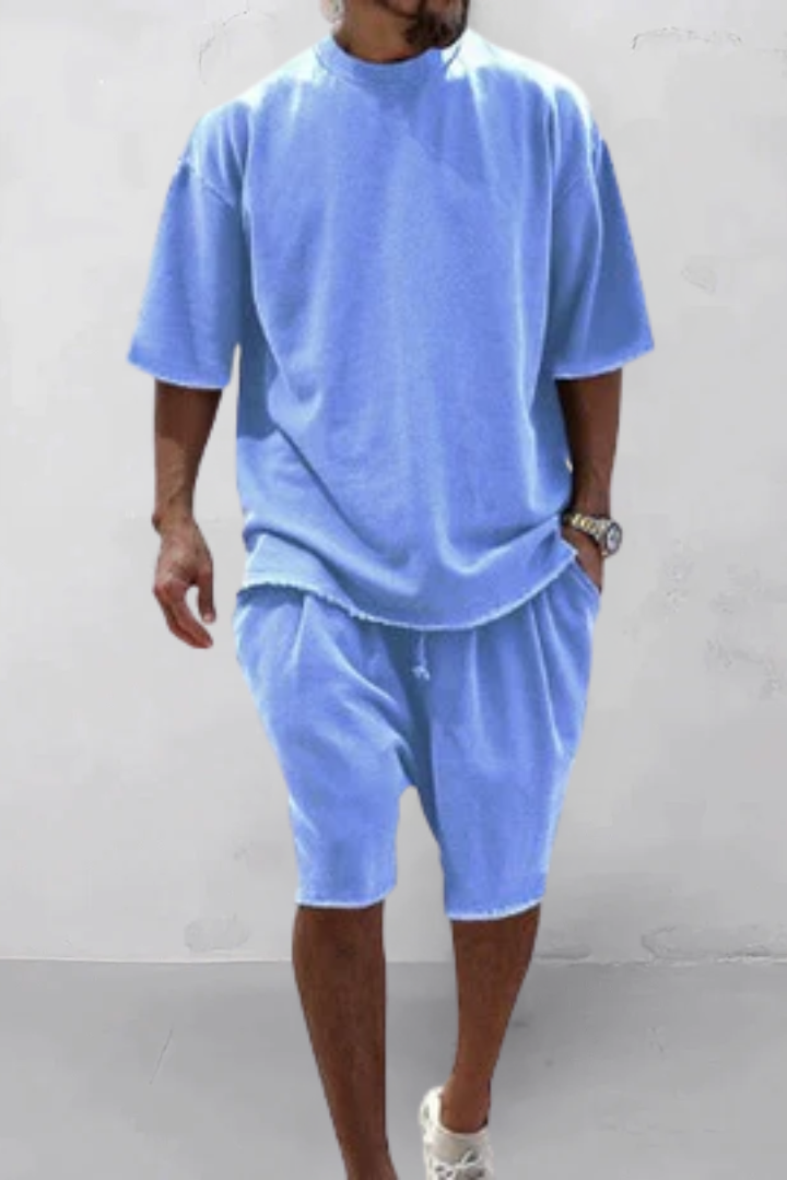 Dumitru | Two Piece T Shirt Shorts Set