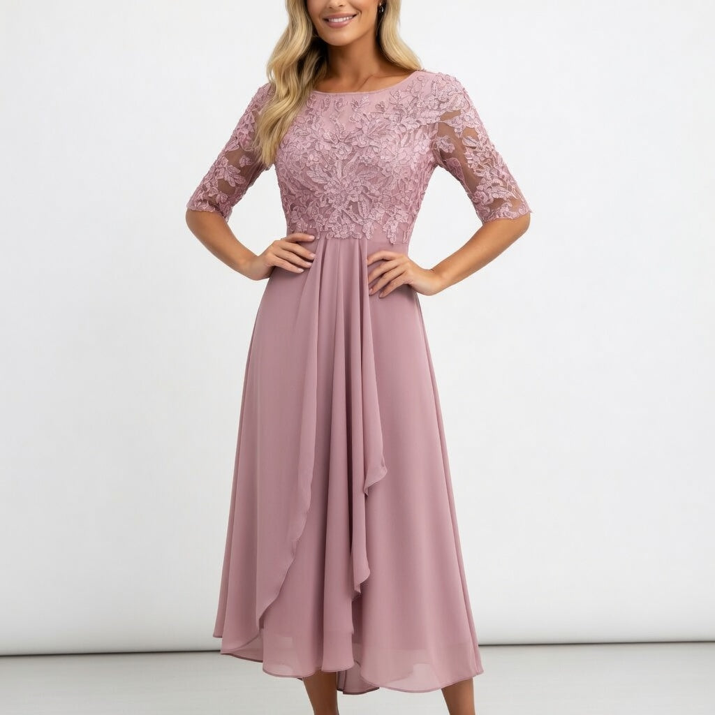 Zerda | Mother Of The Bride Lace Dress
