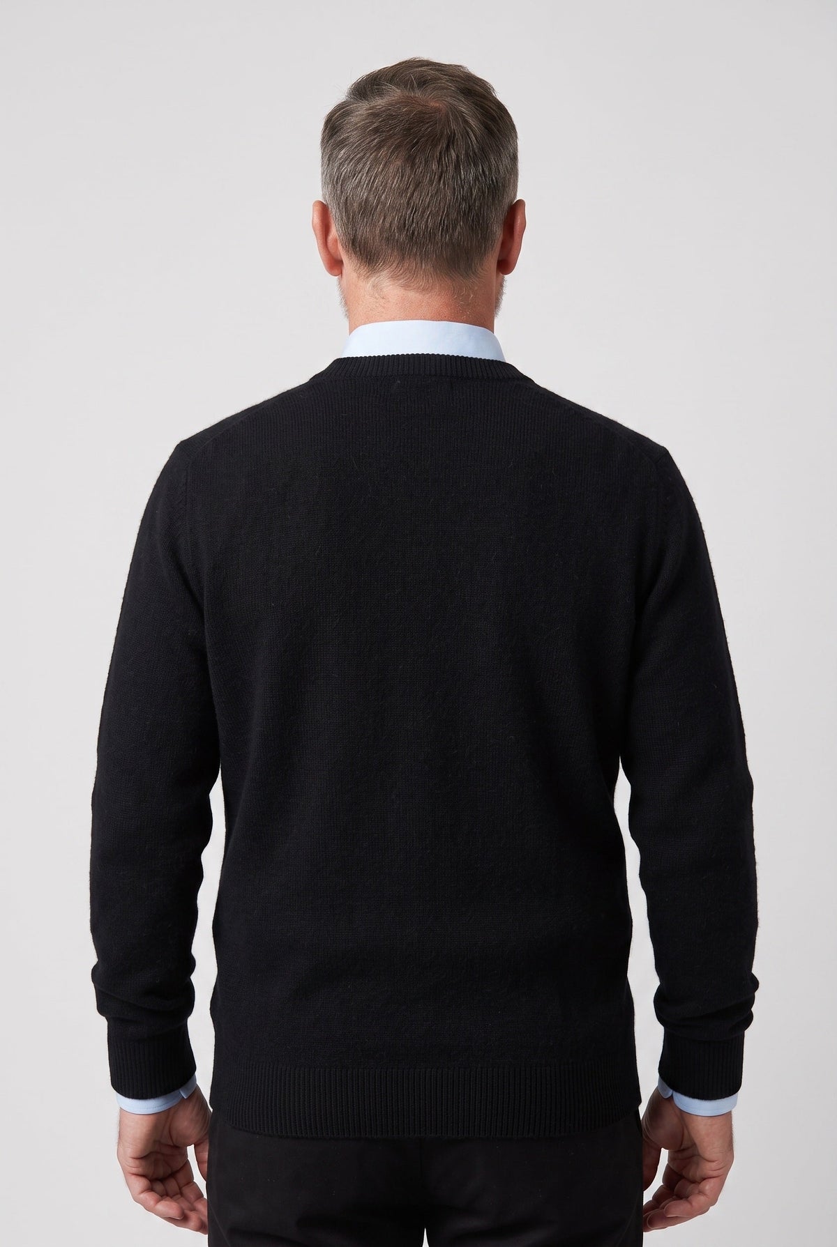 Aloys | Fine Knit Jumper with Ribbed Trim