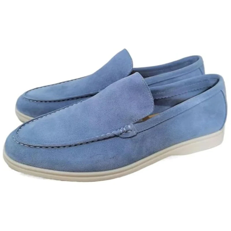 Marcel | Loafers Slip-On Moc Toe Suede-Style