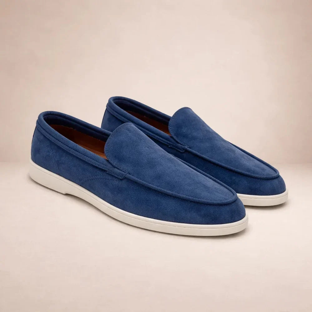 Marcel | Loafers Slip-On Moc Toe Suede-Style