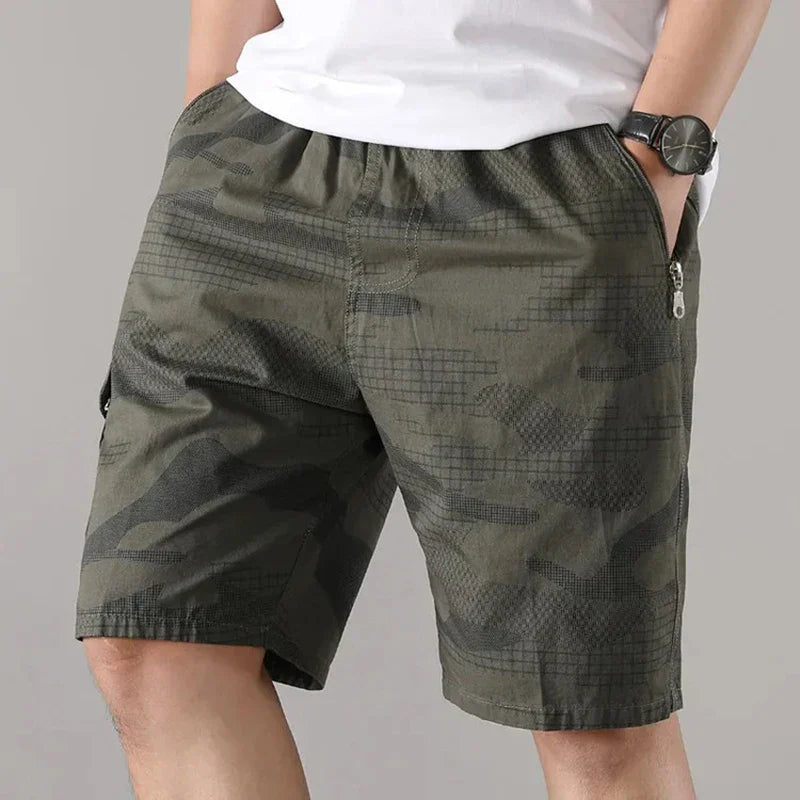 Jireh | Camo Print Casual Shorts