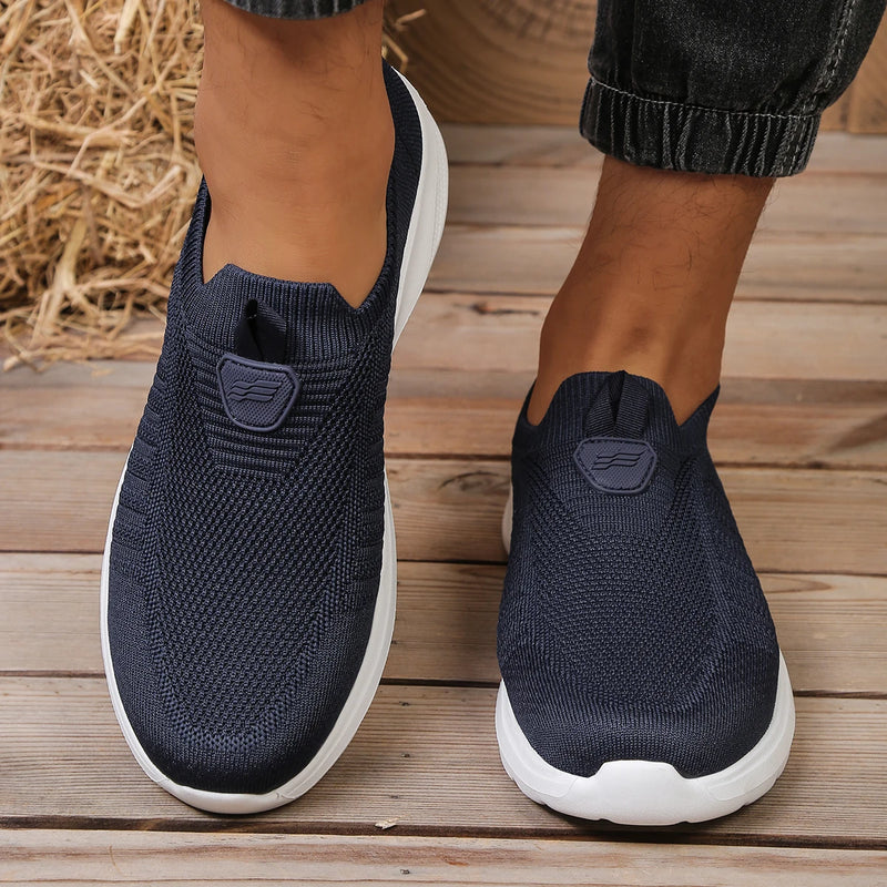 Valery | Slip On Knitted Lightweight Walking Shoes