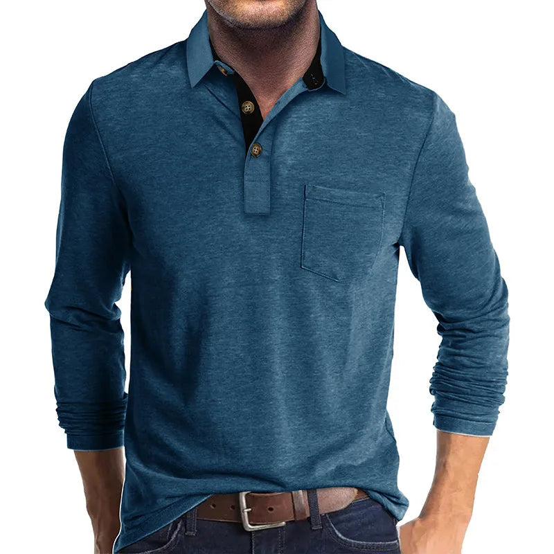 Wilfrido | Polo Shirt with Long Sleeves and Pocket