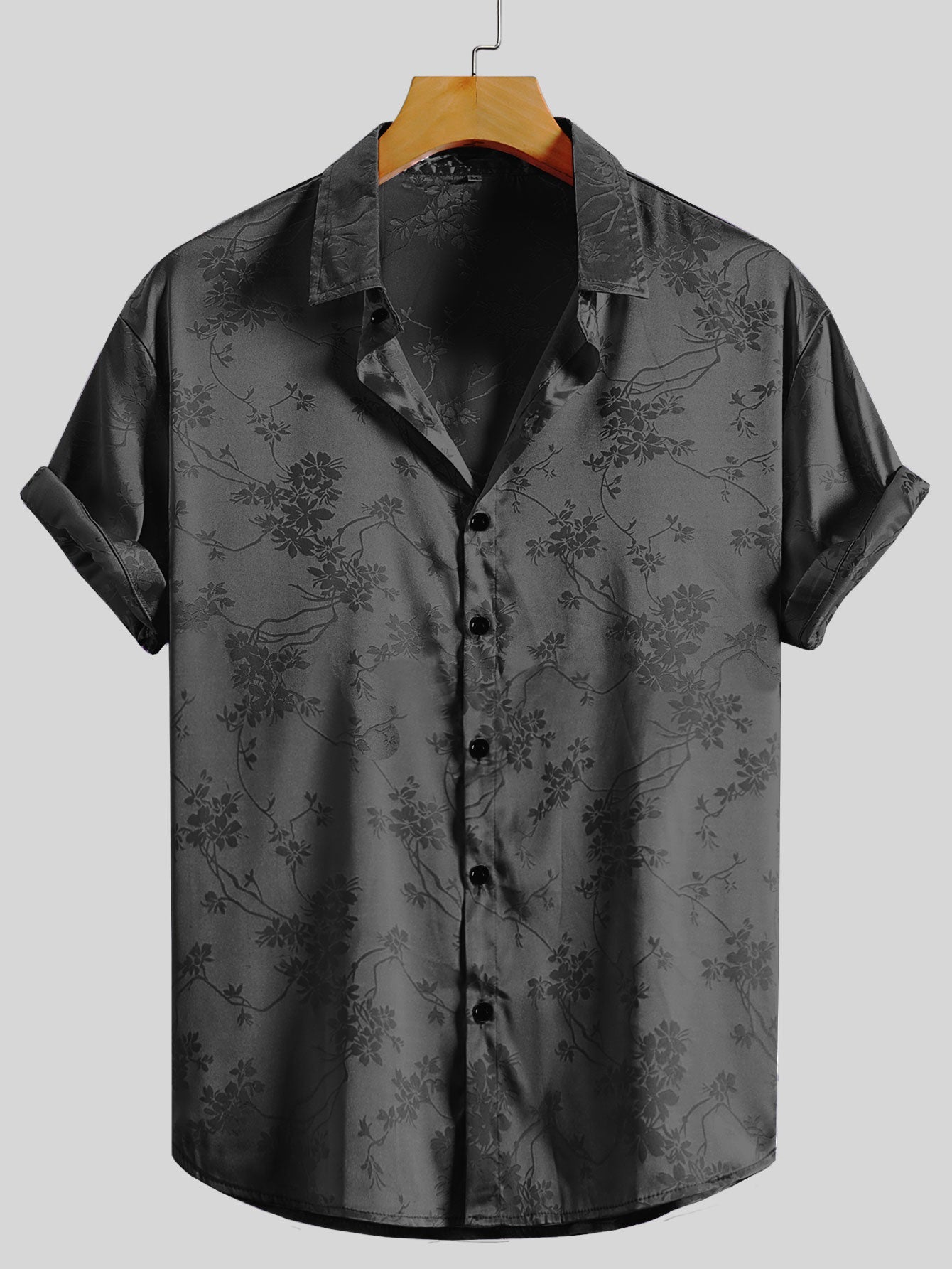 Bogdan | Short Sleeve Floral Print Button Shirt
