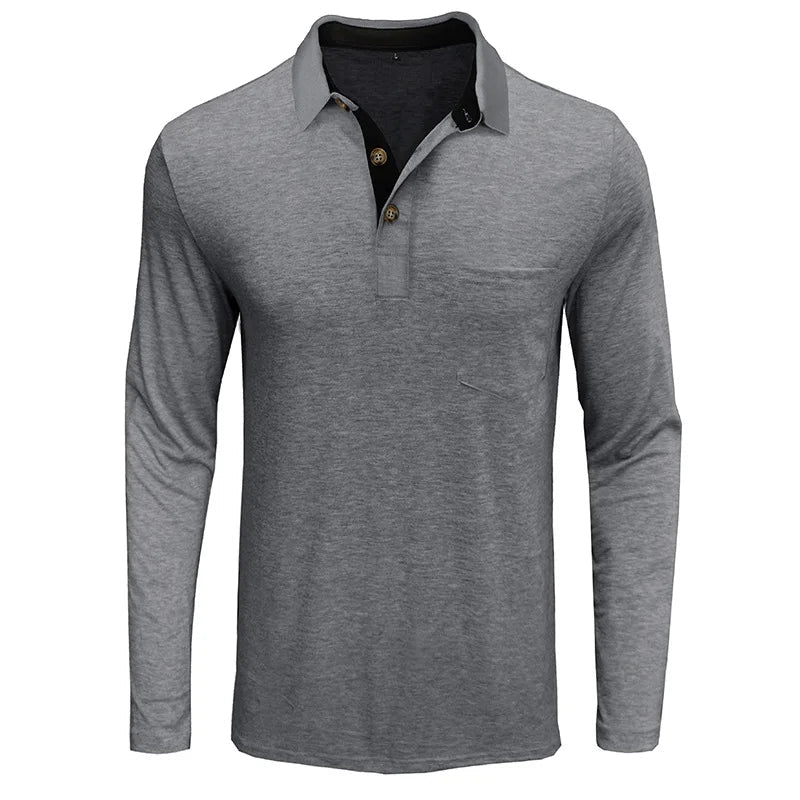 Wilfrido | Polo Shirt with Long Sleeves and Pocket