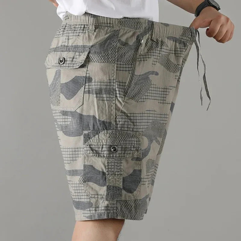 Jireh | Camo Print Casual Shorts