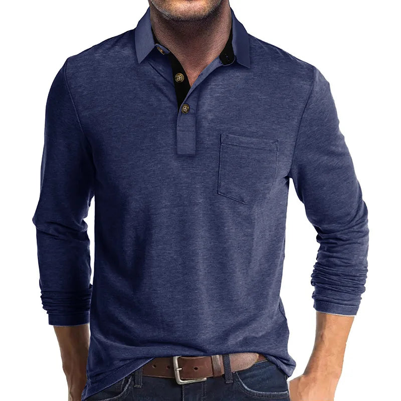 Wilfrido | Polo Shirt with Long Sleeves and Pocket