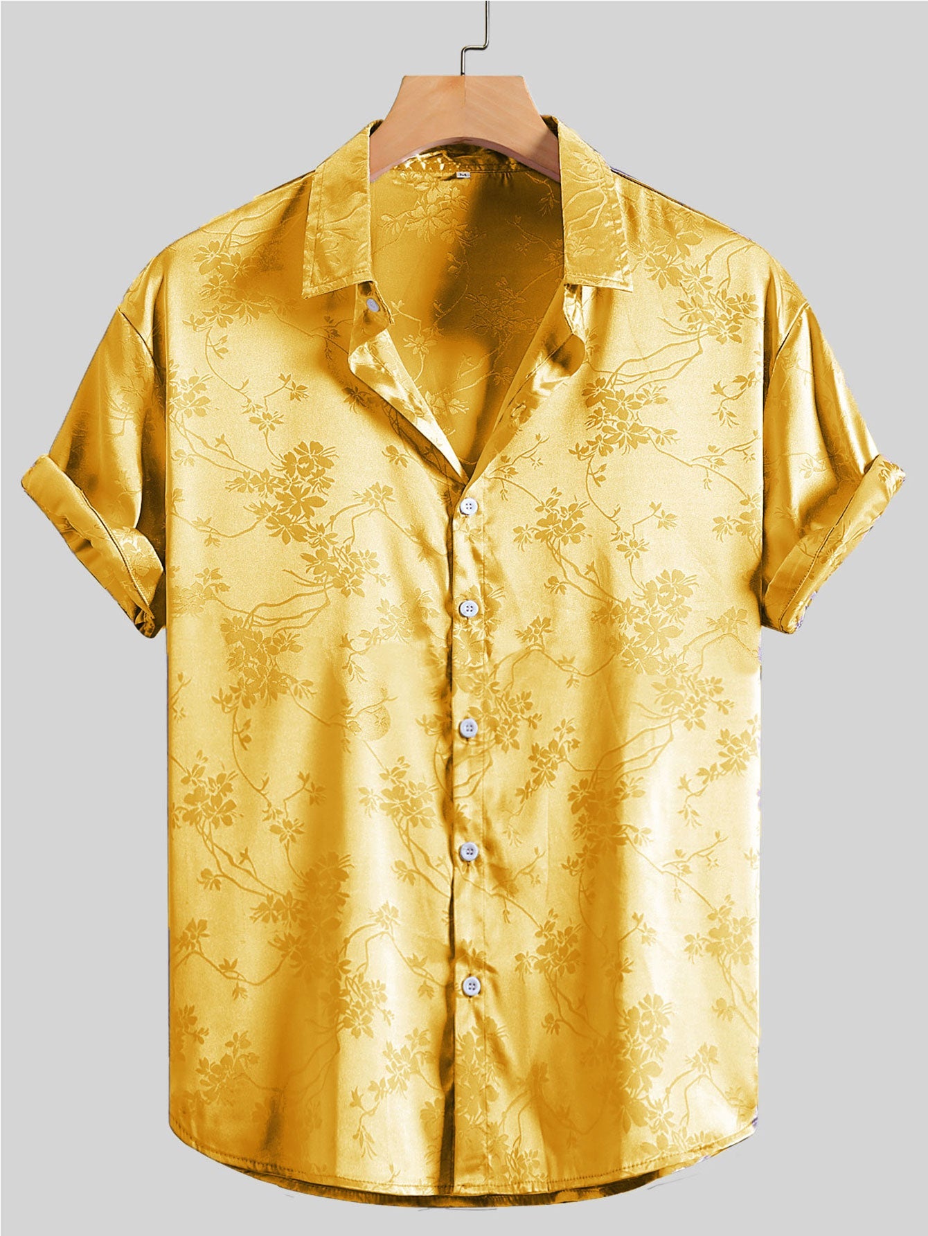 Bogdan | Short Sleeve Floral Print Button Shirt
