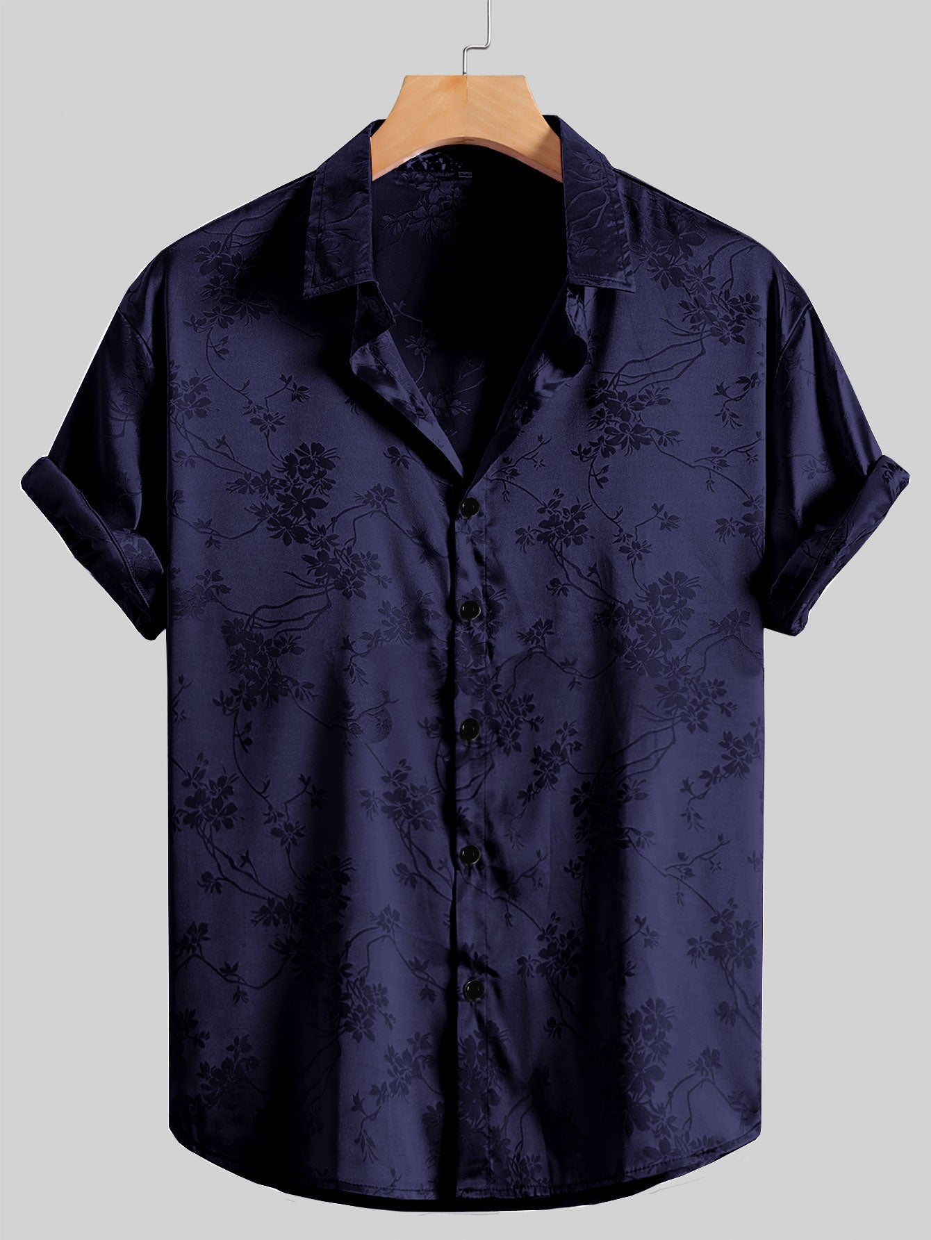 Bogdan | Short Sleeve Floral Print Button Shirt