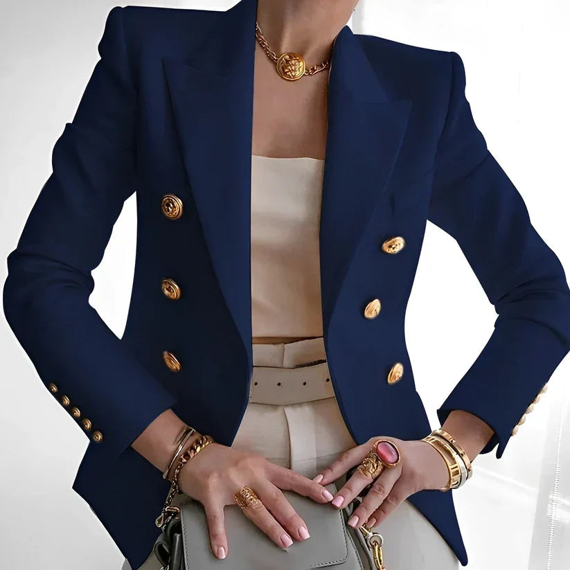 Lucinda | Double-Breasted Blazer with Peaked Lapels