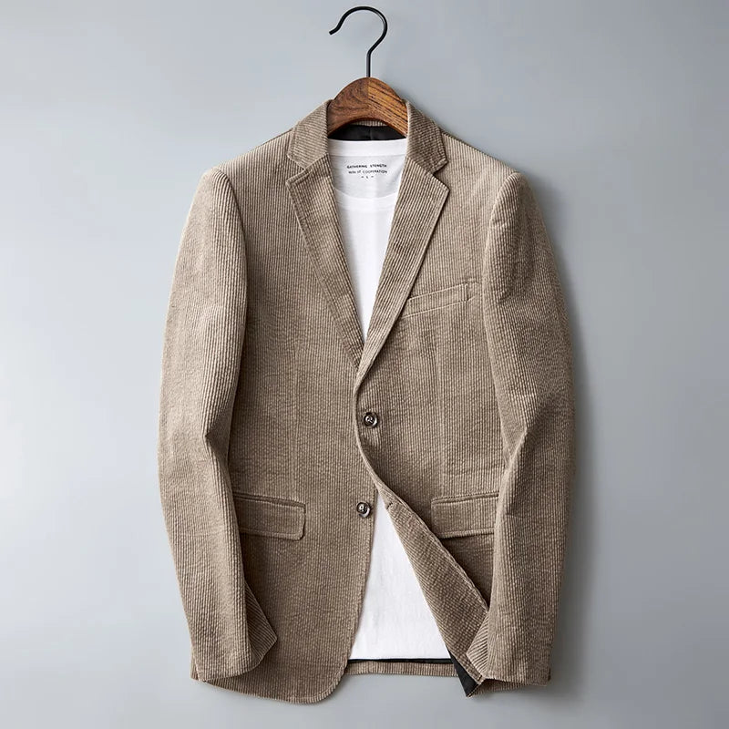 Cameron | Textured Blazer with Notched Lapels