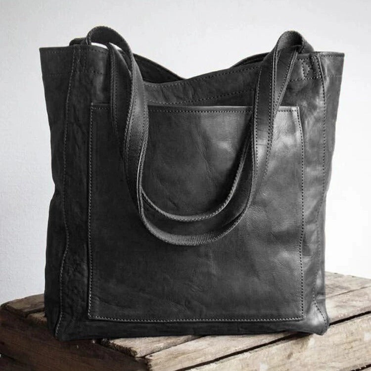 Brigitta | Tote Bag with Long Handles and Pocket