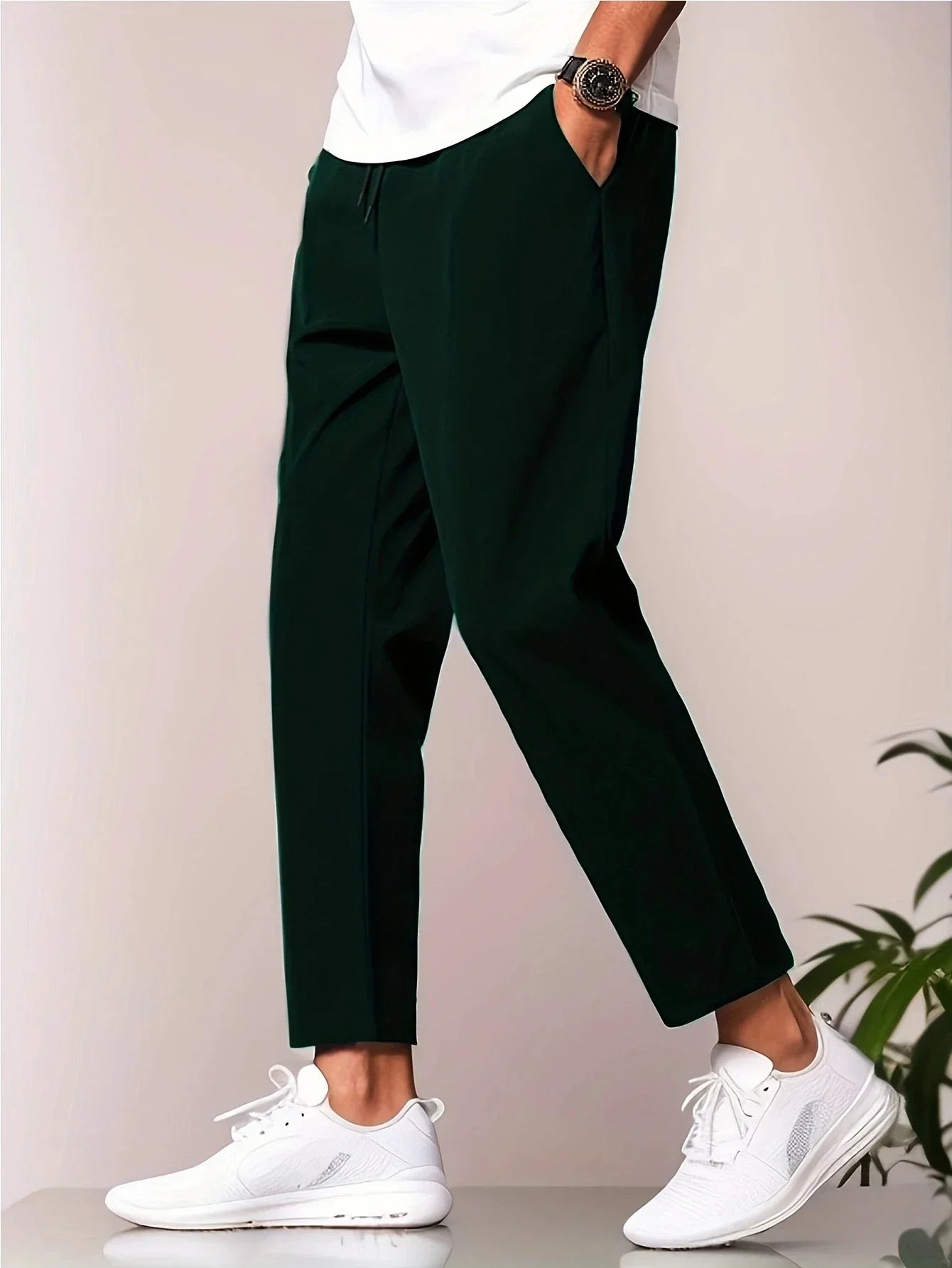 Michale - Casual Tapered Trouser with Side Pockets