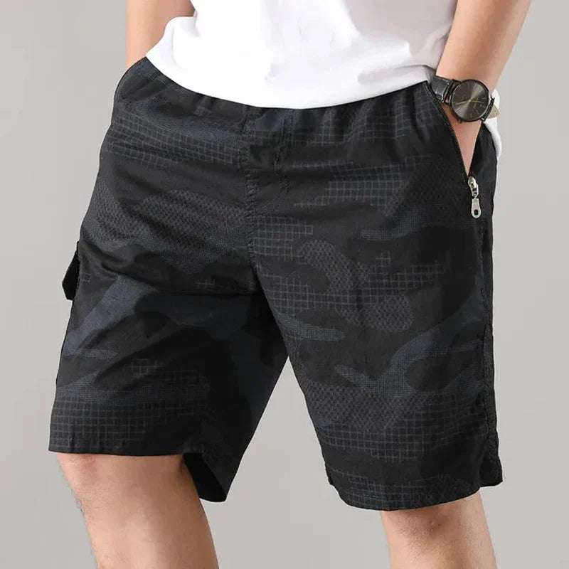 Jireh | Camo Print Casual Shorts