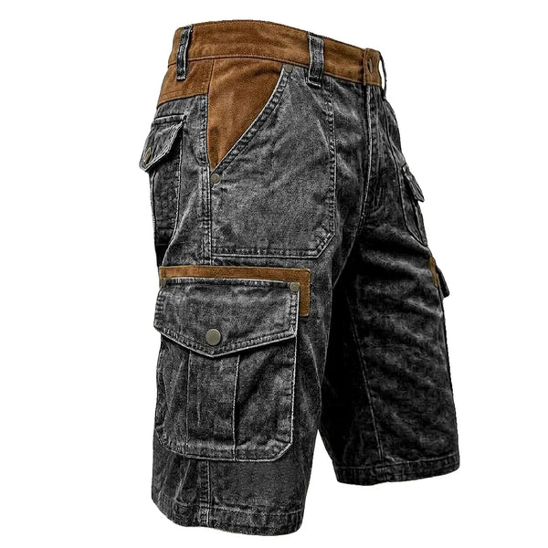 Luka | Cargo Shorts Denim Style Multi Pocket