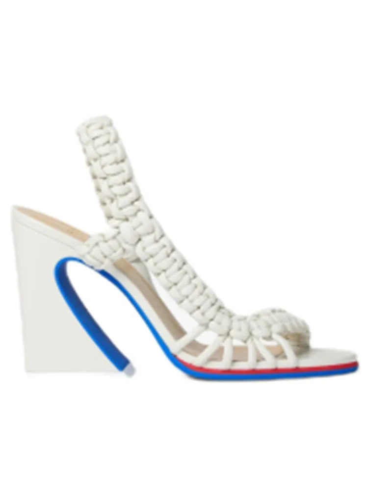 Selene | Braided Heel Sandal in Multiple Colours