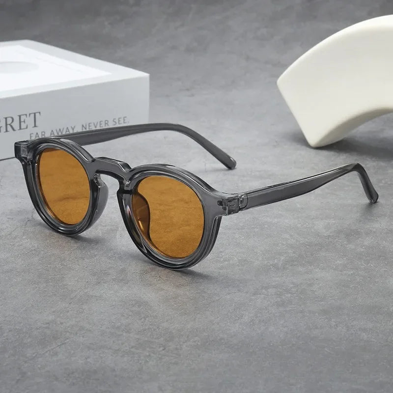 Spectralux | Round Retro Acetate Sunglasses