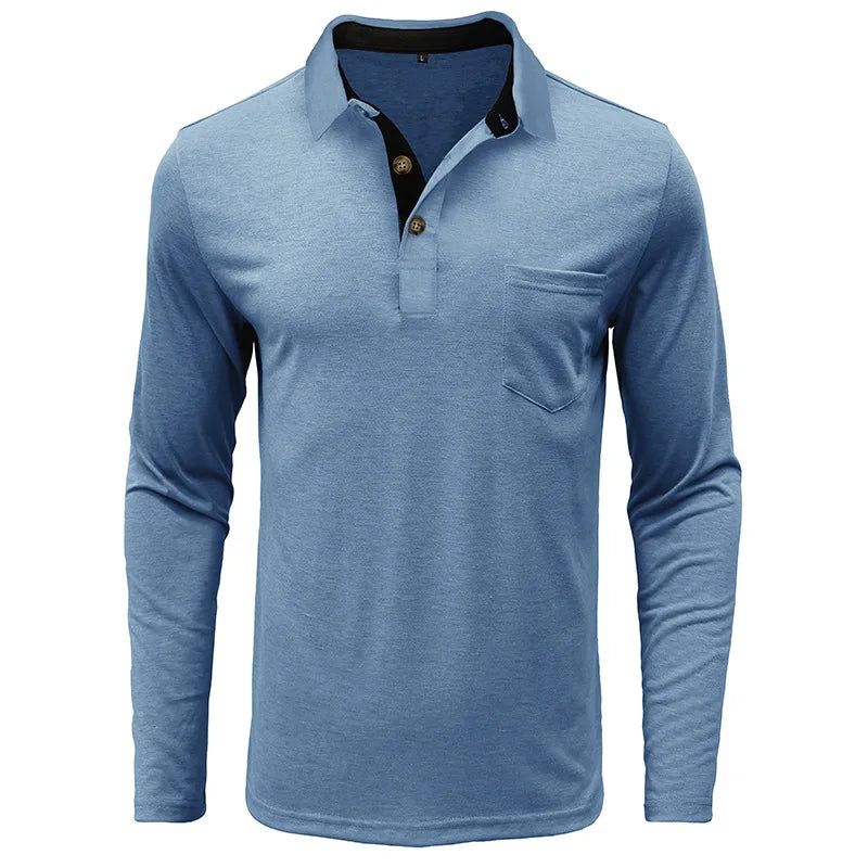 Wilfrido | Polo Shirt with Long Sleeves and Pocket