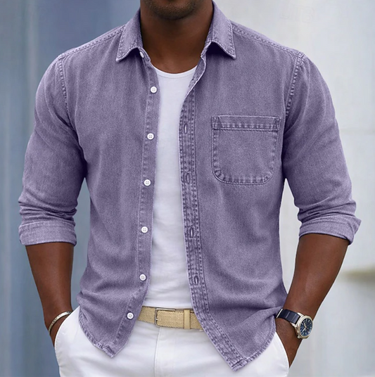 Kaick | Cotton Feel Casual Button Shirt