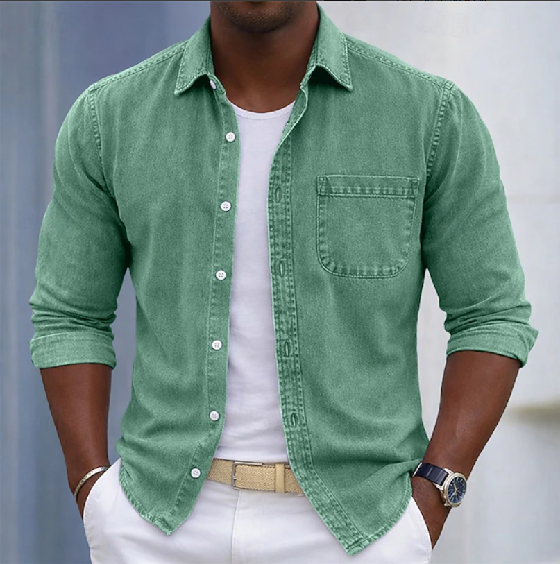 Kaick | Cotton Feel Casual Button Shirt