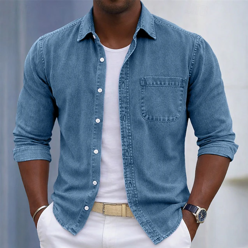 Kaick | Cotton Feel Casual Button Shirt