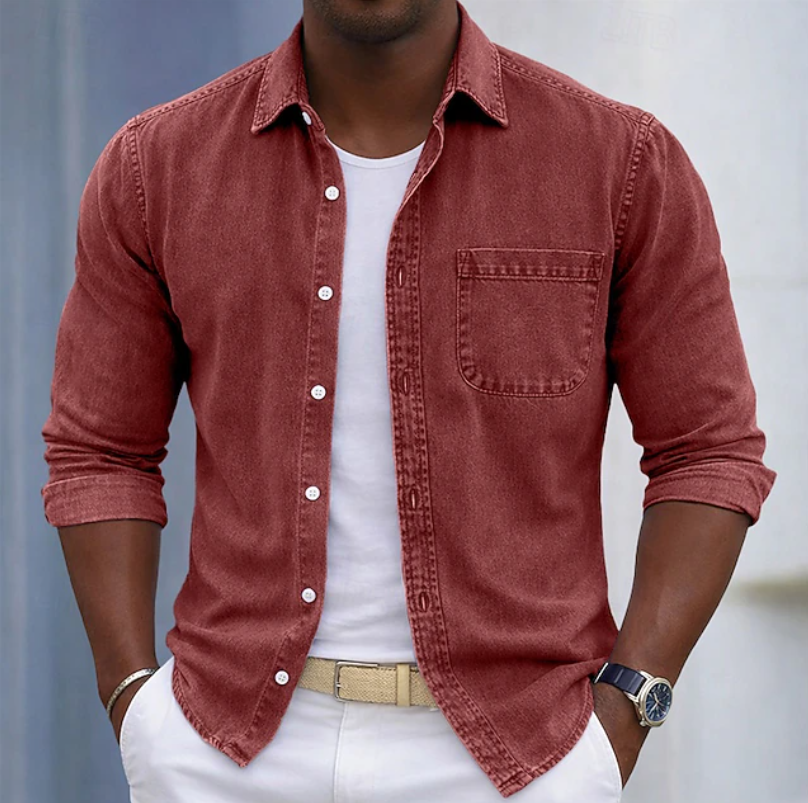 Kaick | Cotton Feel Casual Button Shirt