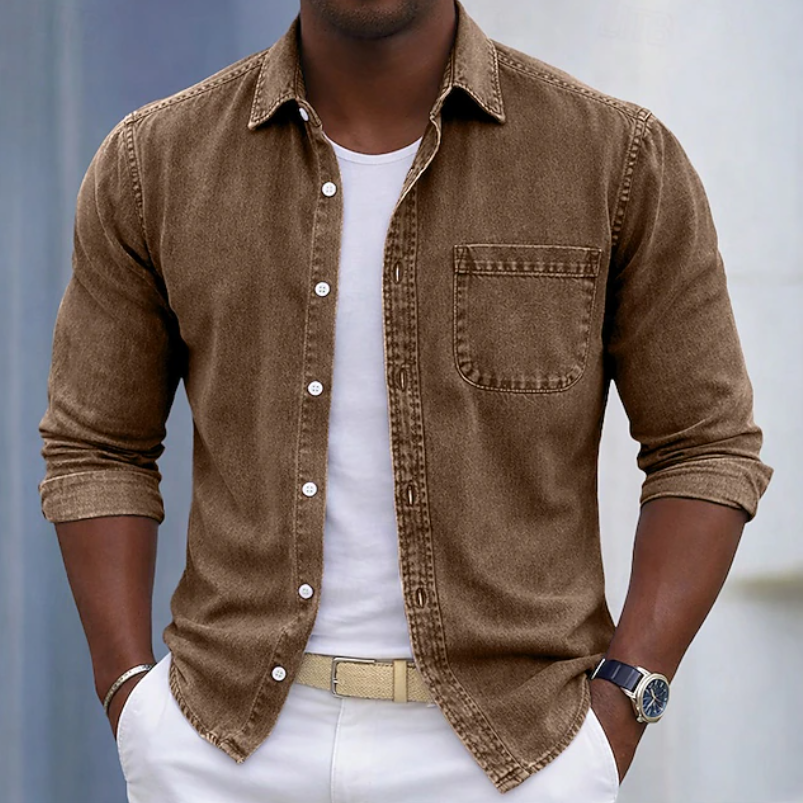 Kaick | Cotton Feel Casual Button Shirt